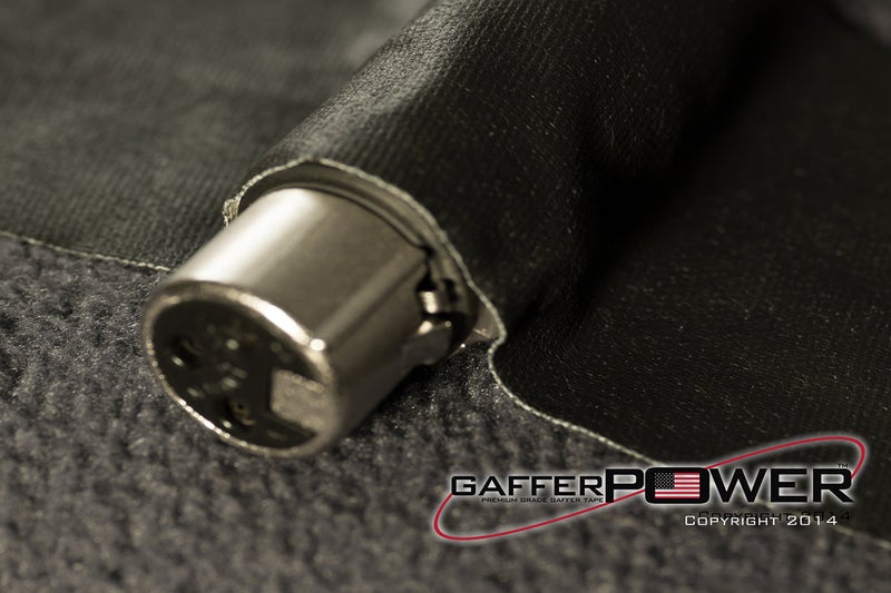 Gaffer Power Professional Premium Grade Gaffer Tape - Black | Heavy Duty Pro Gaff Tape | Secures Cables | Holds Down Wires Leaves No Sticky Residue | Easy to Tear | Multipurpose | Better Than Duct Tape - Image 4